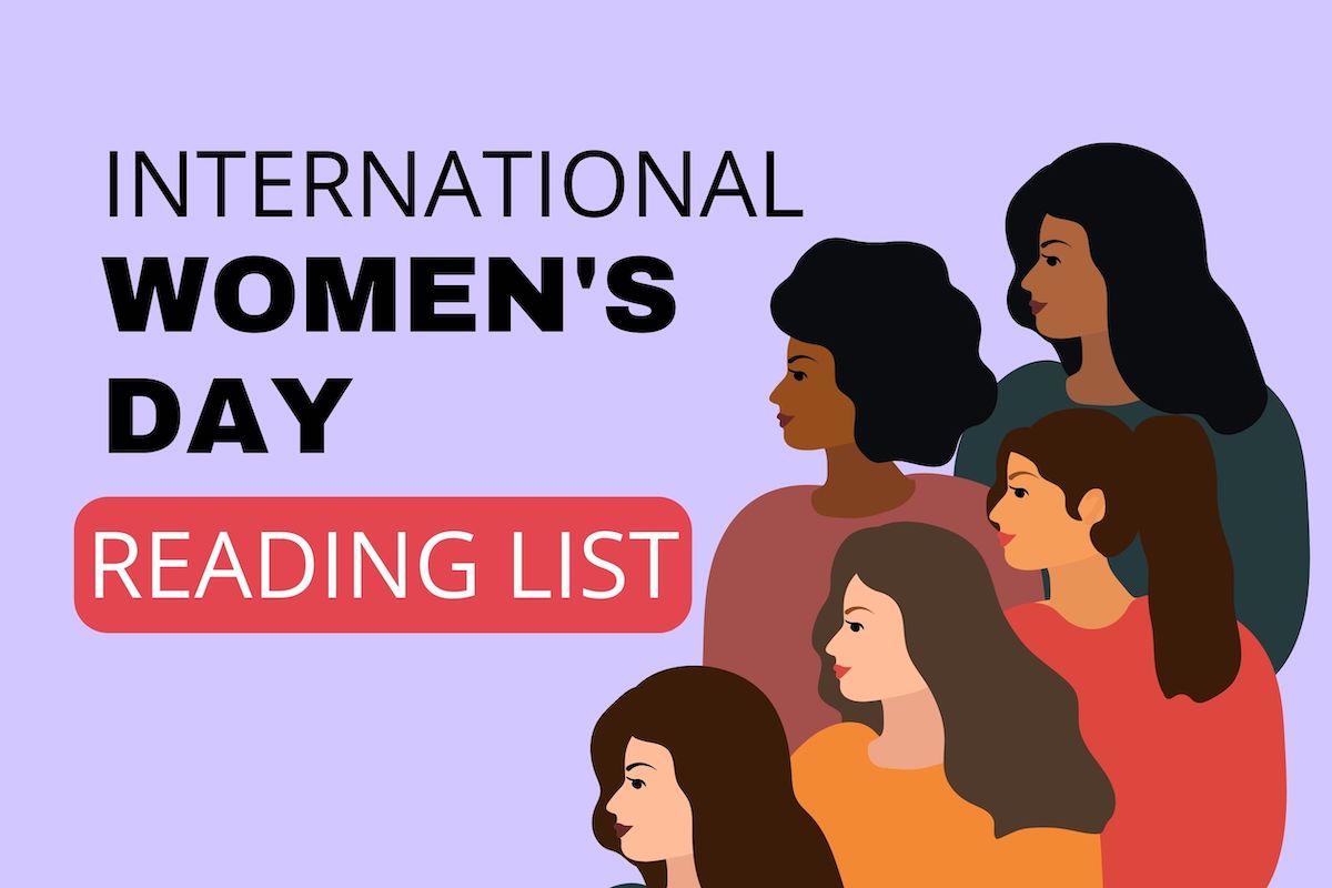 Spotlight thumbnail that reads “International Women’s Day reading list”.